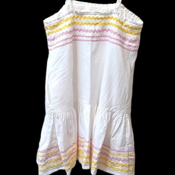 LISA Marie Fernandez 4 Target: Ric Rac Spaghetti Strap Linen Blend Sundress (L) - Picture 2 of 9